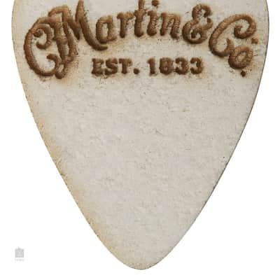 Martin Martin Ukulele Picks 2.5 MM (4) Pack 18A0102 White image 3