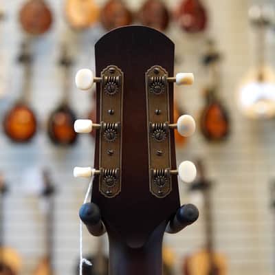 Iris Guitars CH-e Model Sitka Spruce/Mahogany Acoustic-Electric Guitar Sunburst w/P90 Pickup, Hard Case image 8