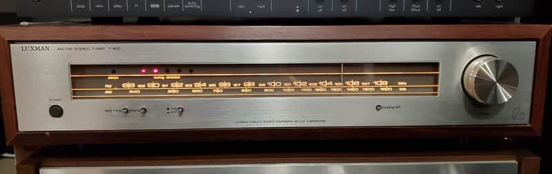 Vintage Luxman AM/FM Stereo Tuner T-400 | Reverb