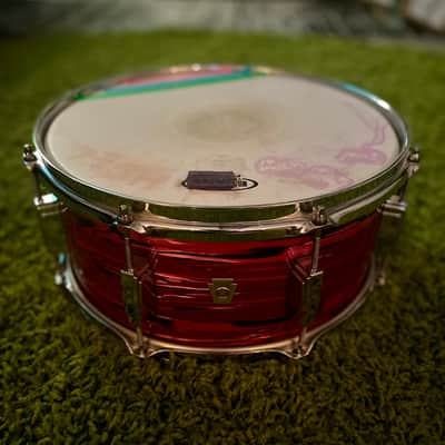 Ludwig Club Date Snare Ruby strata 14x6.5 image 1