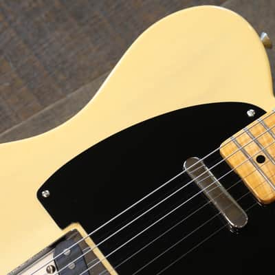 MINTY! 2018 Fender Custom Shop 1951 Nocaster Reissue NOS Electric Guitar Faded Nocaster Blonde + COA OHSC image 9