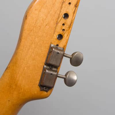 Fender Telecaster Solid Body Electric Guitar (1952), ser. #5117, molded plastic hard shell case. image 25