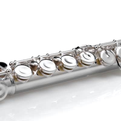 Belsona by Pearl 200 Series C-Foot Student Flute w/Cleaning Rod & Hard Case | PF200 | 2-Day | WorldShip | Auth Dealer image 4