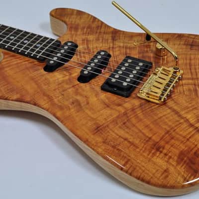 Schecter California Custom Elite Koa Top USA Custom Shop Electric Guitar image 5