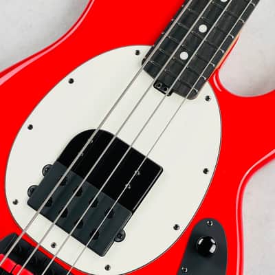 Ernie Ball Music Man Tim Commerford Active StingRay 4-String Bass 2025 - Caliper Red image 6
