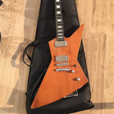ESP Mx-250 Custom Order Block Inlays Explorer with EMG HET SET Mx250 image 2