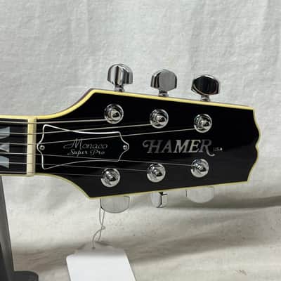 Hamer USA Custom Order Monaco Super Pro Guitar with COA + Case 2005 - '59 Burst / Ebony fingerboard image 8