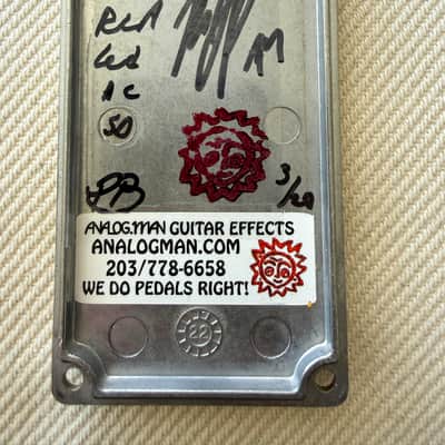 Analogman Sun Face RCA Germanium Fuzz with Sun Dial Knob 2018 - Gold image 5