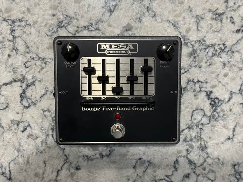 Mesa Boogie 5 Band Graphic EQ Pedal 2010s - Black image 1