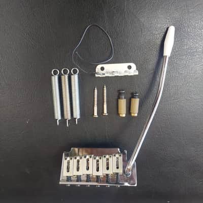 Squier Affinity Strat Bridge - Chrome image 1
