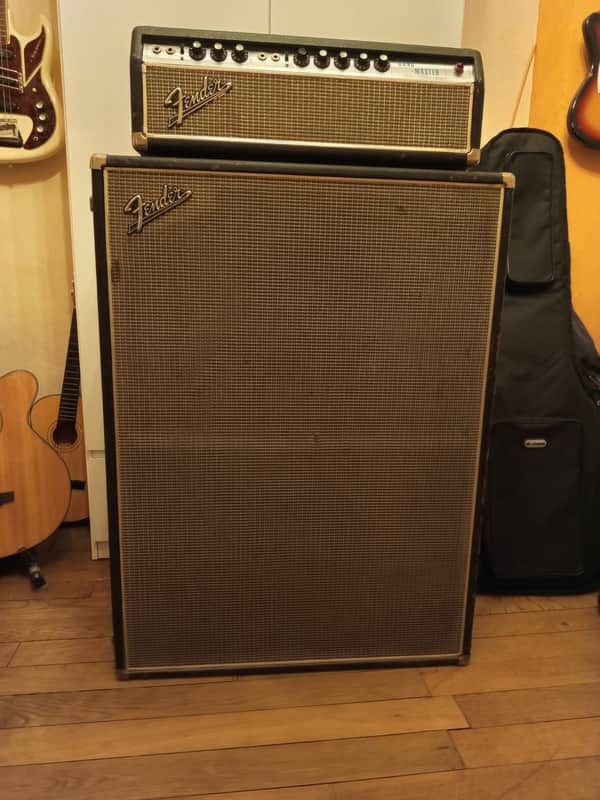 Fender BAND MASTER Blackface 1968 - État correct image 1