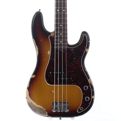 Fender USA American Vintage '62 Precision Bass, 2003, 3-Color Sunburst [V143483] (09/10) image 7