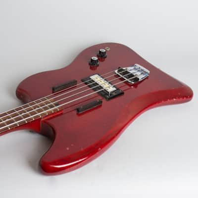 Guild Jet Star Solid Body Electric Bass Guitar (1966), ser. #SD-240, original gig bag case. image 7
