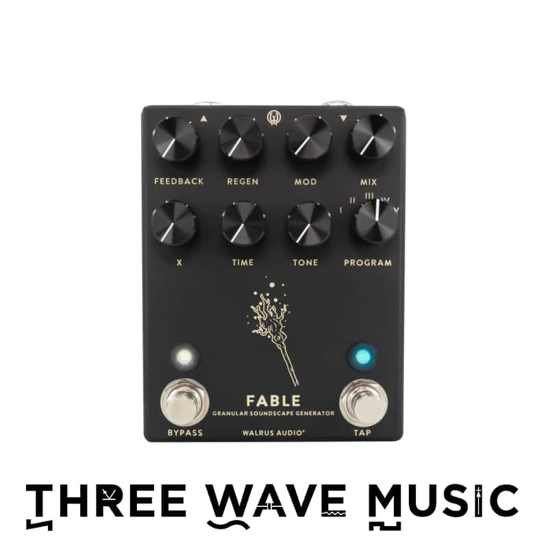 Walrus Audio Fable - Granular Soundscape Generator (Black) [Three Wave Music] image 1