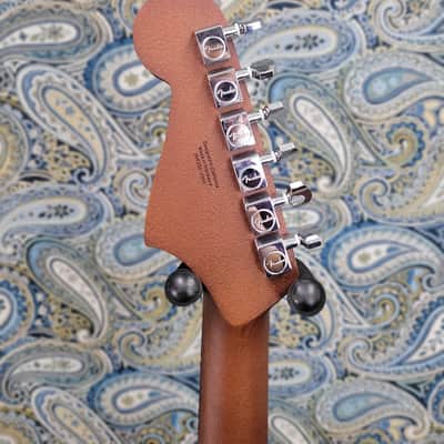 Fender Acoustasonic Standard Jazzmaster Aged Natural image 4