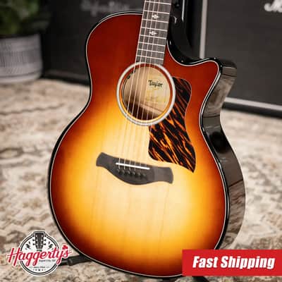 Taylor Next Generation Builder's Edition 514ce Grand Auditorium Acoustic/Electric Guitar - Kona Burst Top with Hardshell Case image 1