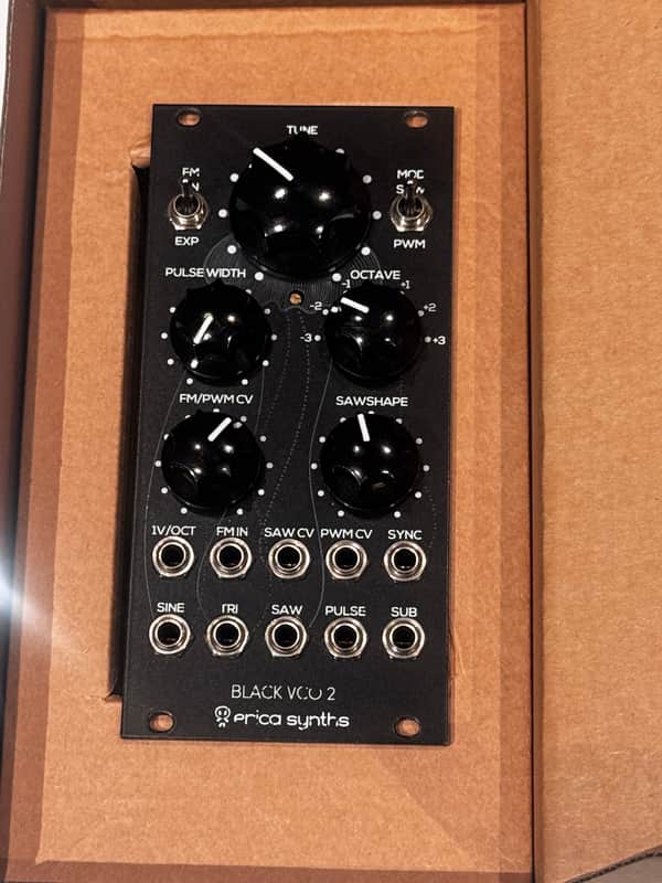 Erica Synths Black VCO 2 2014 - 2020 - Black image 1