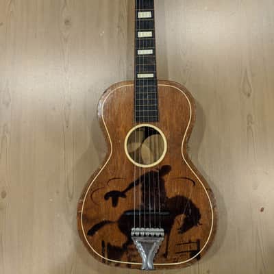 Kay Cowboy Parlor Acoustic 1940's Natural image 1