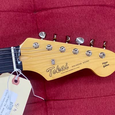 Tokai TOK-AST-101R-CAR SSS-style Guitar, Alder Body, Rosewood Fretboard - Candy Apple Red w/ Bag image 5
