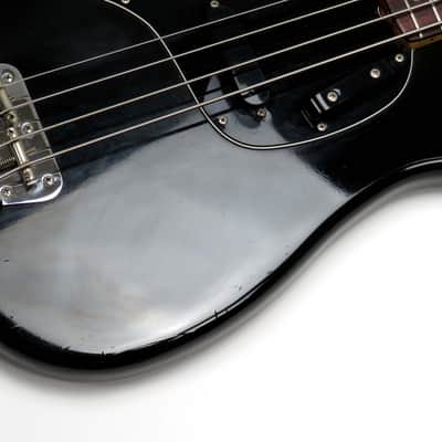 Fender Musicmaster Bass 1978 Black Left Handed with Hang Tag! image 12