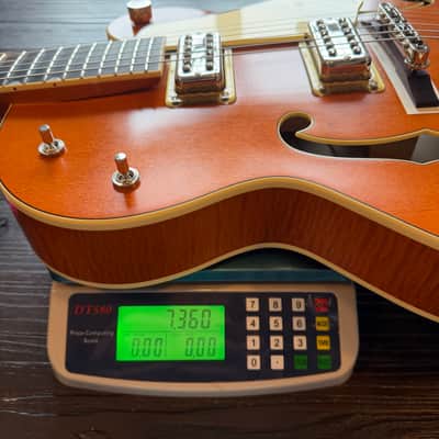 Gretsch G6120T-BSSMK Brian Setzer Sig. Nashville '59 "Smoke" - Smoke Orange image 11