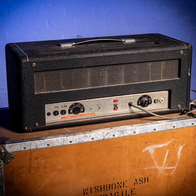 Hiwatt DR103 Head and SE4123 Cabinet WISHBONE ASH 1970s - Black image 11