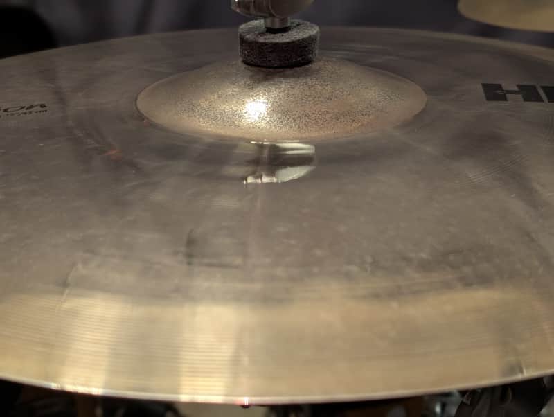 17" 996G Sabian HHX Crash Cymbal Dave Weckl Signature Evolution 2020s - Brilliant image 1