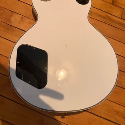 1990s Burny RLC Les Paul Custom MIJ upgraded, neck repair Rlc 1990s - Alpine white image 4