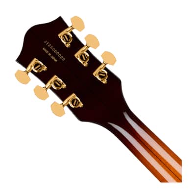 Used Gretsch Broadkaster LX Figured CB w/ String-Thru Bigsby - Havana Burst image 5