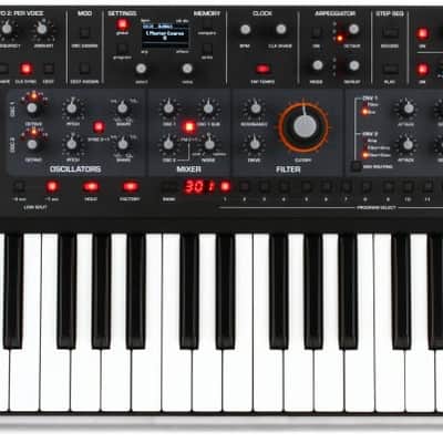 Sequential Take 5 Compact Polyphonic Analog Synthesizer (Take5d9) image 1