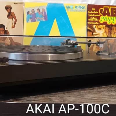 AKAI AP-100C Rare Vintage Turntable Serviced Belt Drive Warranty image 2