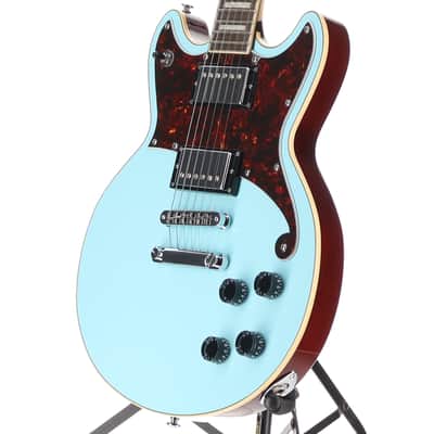D'angelico Premier Brighton - Sky Blue, Professional Setup (C13) (14848) image 4