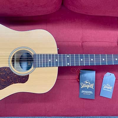 Seagull S6 Original QIT Acoustic-Electric Guitar - Natural image 2