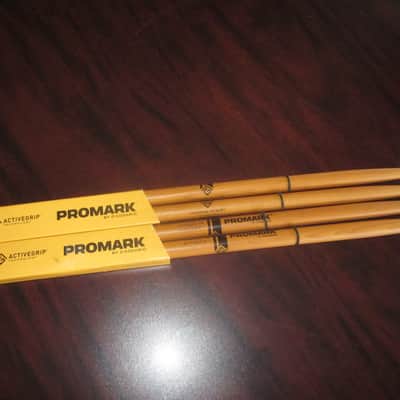Pro-Mark TX7AW-AGC Classic 7A ActiveGrip Clear Drum Sticks 2018 - 2020 - Natural image 1