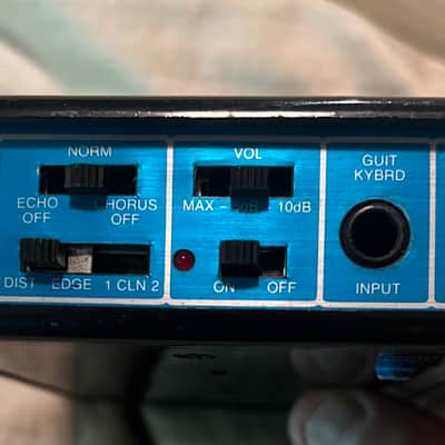 SR&D Rockman X100 Pocket Amplifier 1984 - 1994 - Blue image 3