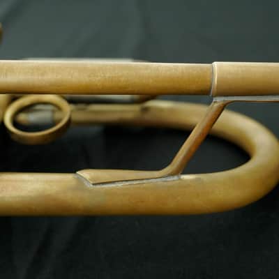 Used Monette MB-111 Bb Trumpet in Raw Brass image 9