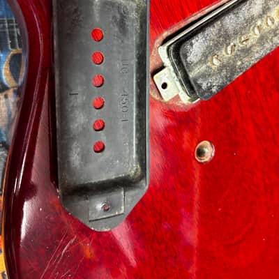 Gibson Les Paul Junior Double Cutaway 1960 - Cherry image 14