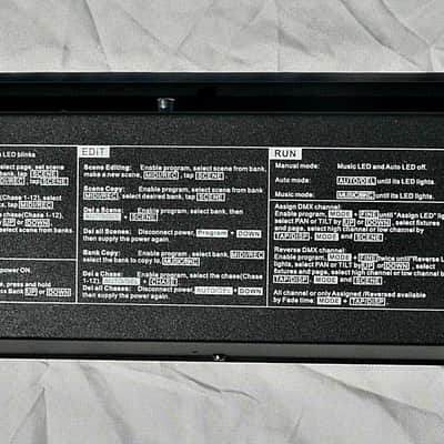 American DJ Light Controller - ADJ DMX Operator 384 DMX DJ Light Controller - PV MUSIC Inspected and Tested - Works / Functions / Looks Great - Very Good to Excellent Condition image 14