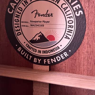 FENDER Newporter Player WN Surf Green image 8