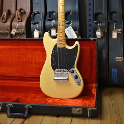 1978 Fender Mustang Olympic White w/OHSC & Paperwork image 7