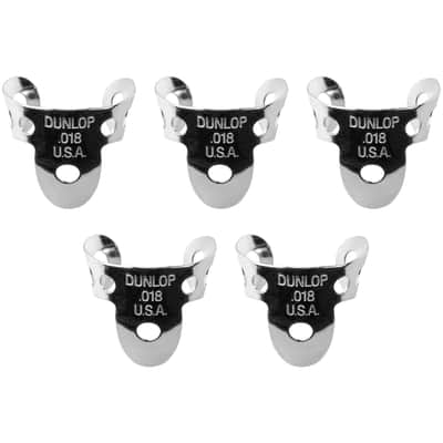 33P018 Onglet doigt Nickel 0,018 Sachet de 5 Dunlop image 1