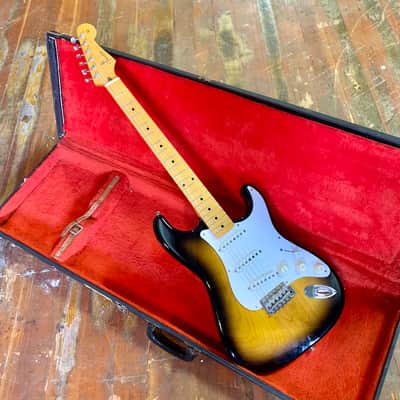 Fender Stratocaster Sunburst st-57 crafted in japan cij mij original vintage reissue strat image 1