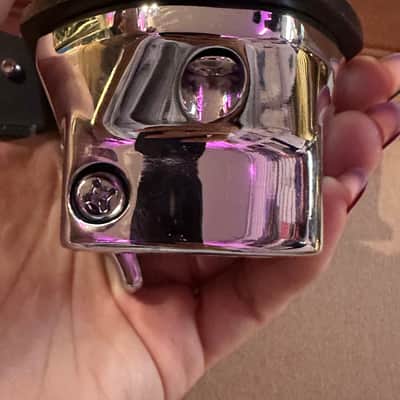 Pearl I.S.S. Integrated Suspension System Tom Mount w/ 3 Rim Clamps – Chrome/Black – Made in Taiwan image 12