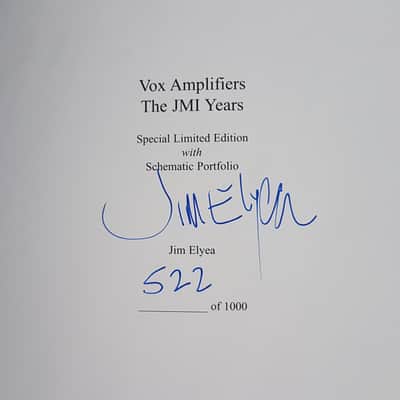 Vox Amplifiers: The JMI Years by Jim Elyea 2000s image 4