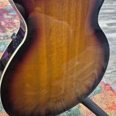 Johnson JH100 delta rose semi hollow les Paul style guitar image 9