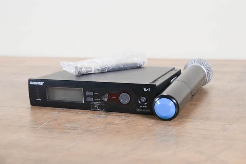 Shure SLX24/SM58 Wireless Handheld Mic System- J3 Band (NO POWER SUPPLY) CG00P5P image 1