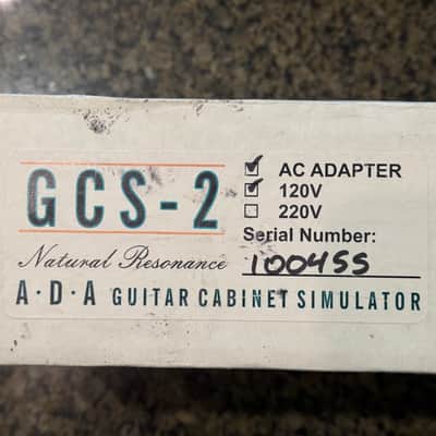 A/DA GCS-2 Guitar Cabinet Simulator NOS image 3