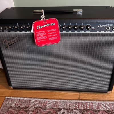 Fender Champion 100 2-Channel 100-Watt 2x12" Solid State Guitar Combo 2013 - 2024 - Black image 1