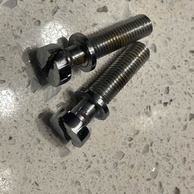1965 Gibson Stop Tailpiece Long Studs Chrome 1.5" ES SG Les Paul Firebird 1960s image 3