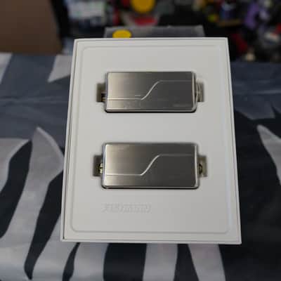 Fishman Fluence Modern Humbucker 7-String Set Pickups (Brushed Stainless) image 1